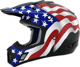 FX-17 Helmet - Flag - Black - Small