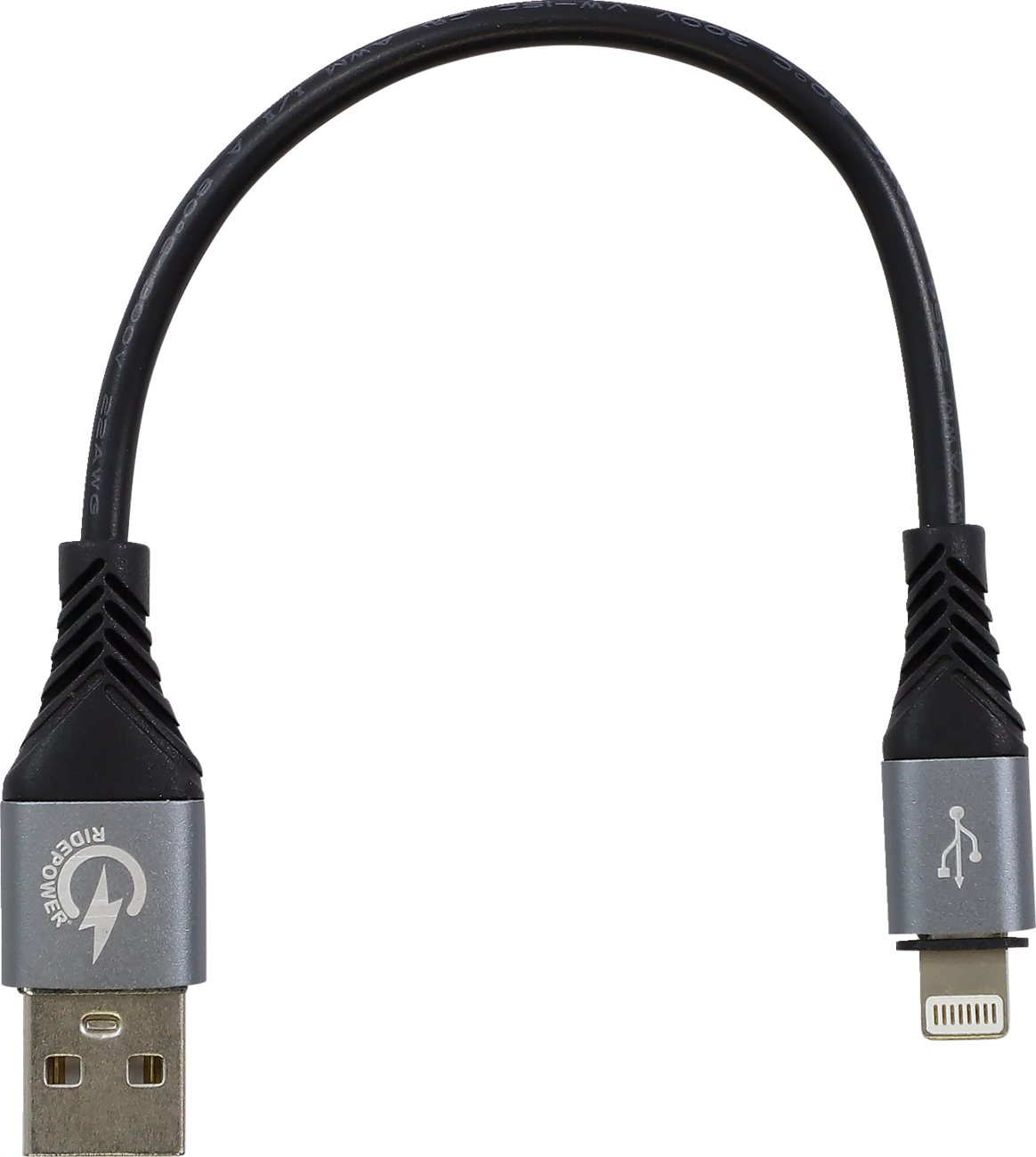 USB to Lightning Cable - Charger - Single-End - 7-1/2\"