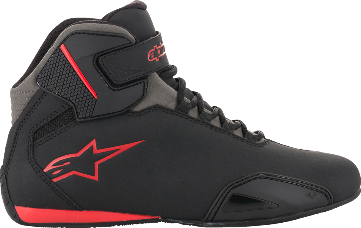 Sektor Shoes - Black/Gray/Red - US 6.5