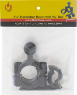 Handlebar Mount - 1-1/2\" - Ball Mount