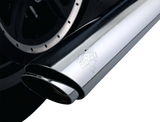 3\" Twin Slash Slip-On Muffler - Chrome 2014 - 2022