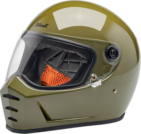 Lane Splitter Helmet - Gloss Olive Green - XS