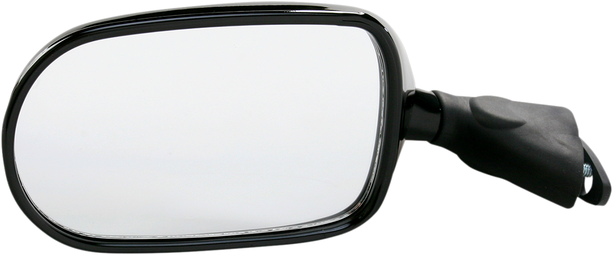 Mirror - Side View - Oval - Black - Left 1999 - 2002