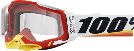 Racecraft 2 Goggles - Arsham Red - Clear