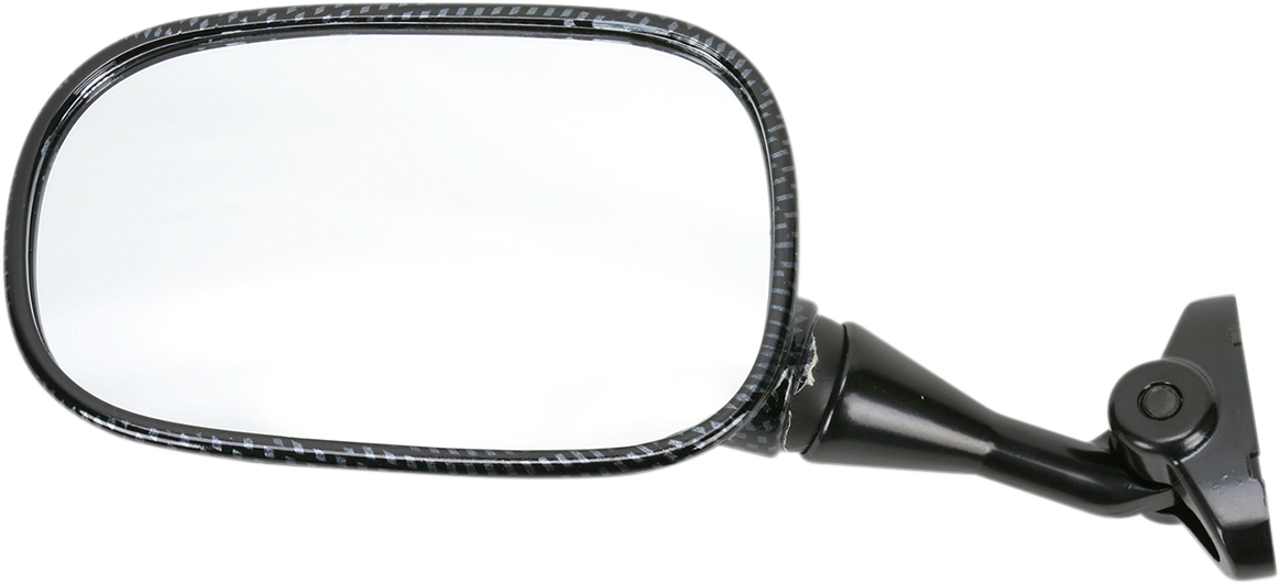 Mirror - Side View - Carbon Fiber - Rectangle - Left - Honda 2000 - 2003