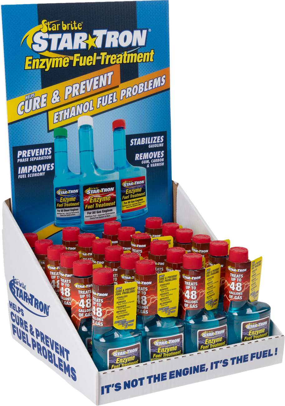 Enzyme Fuel Treatment - 8 U.S. fl oz. Each - 24 Pack with Display