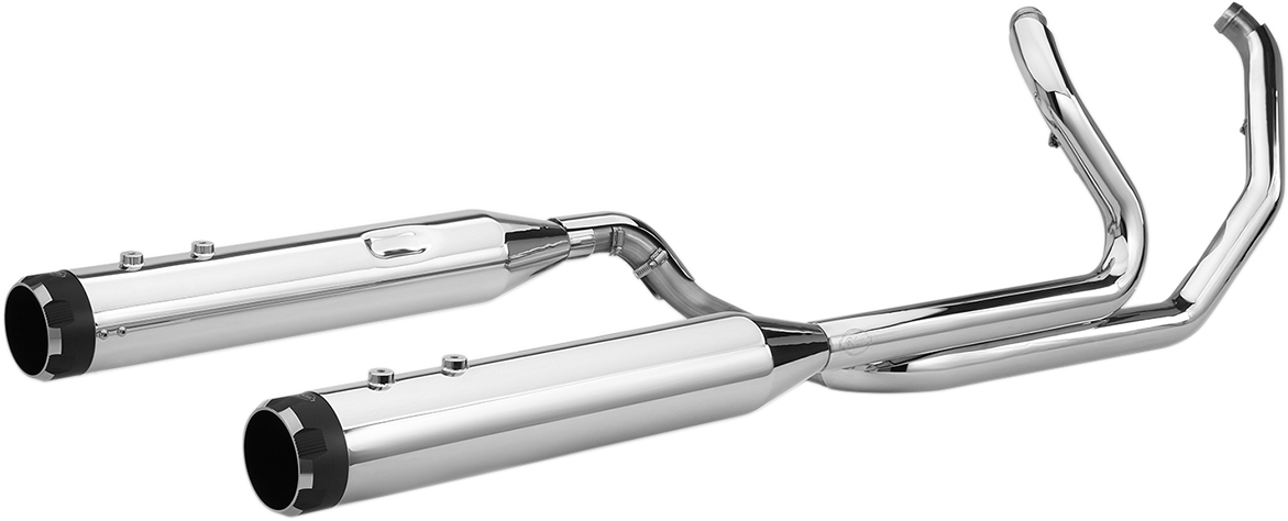 El Dorado Dual Exhaust System - Chrome - Black Thruster 2017 - 2022