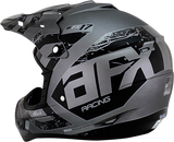 FX-17Y Helmet - Attack - Frost Gray/Matte Black - Medium