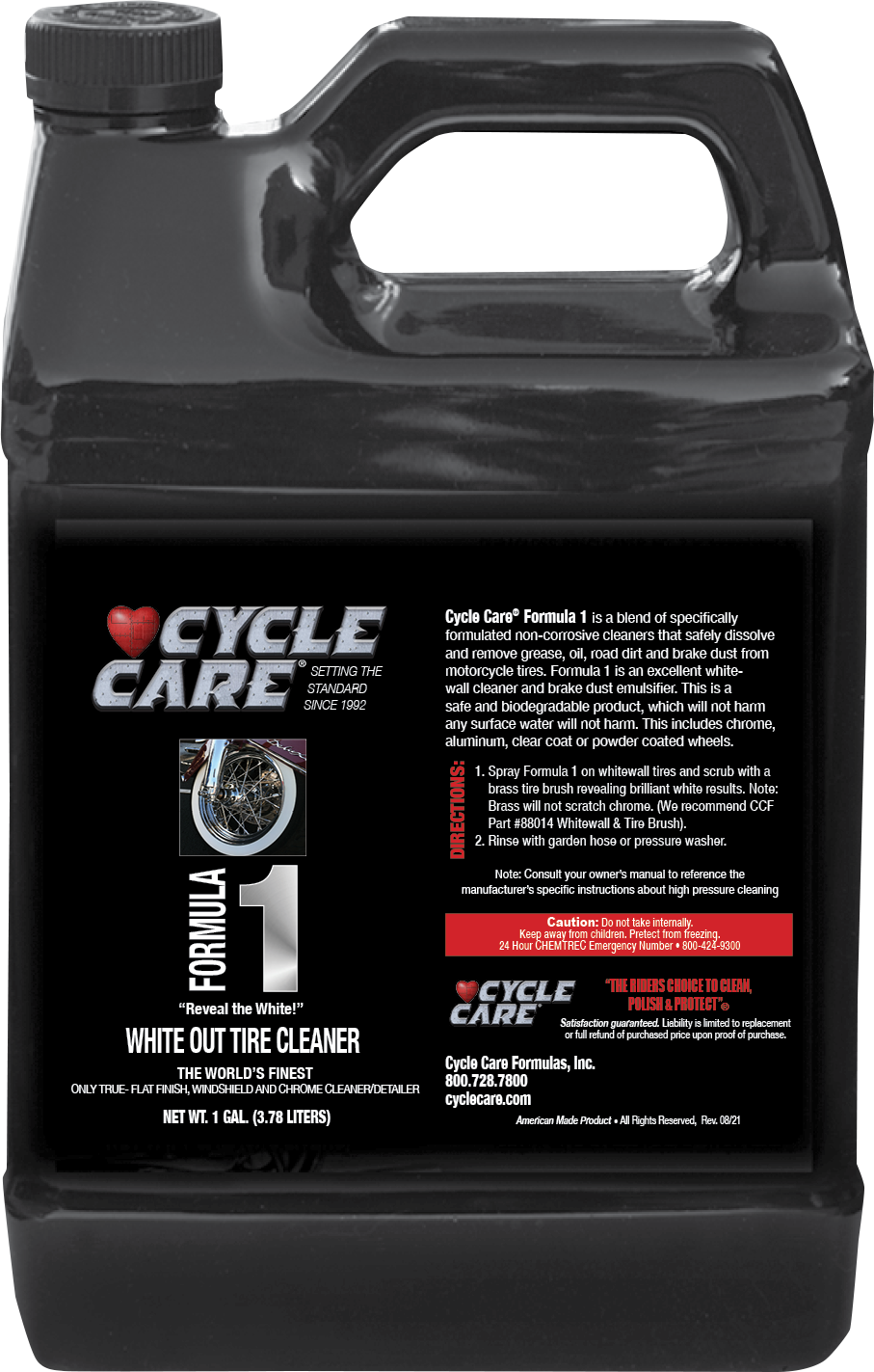 Formula 1 Wheel & Tire Cleaner - 1 U.S. gal.