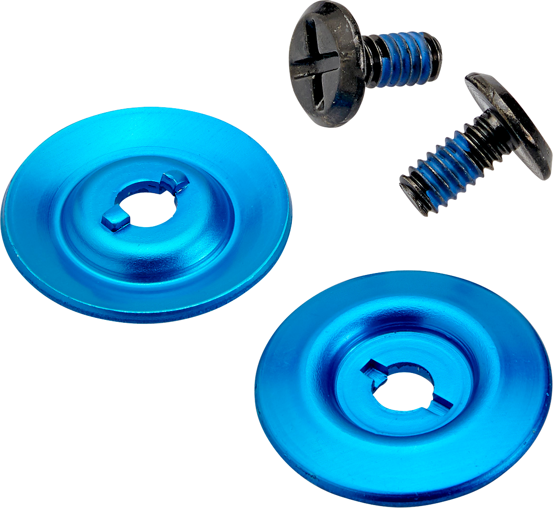 Gen 2 Hardware Kit - Black Screw - Blue Baseplate