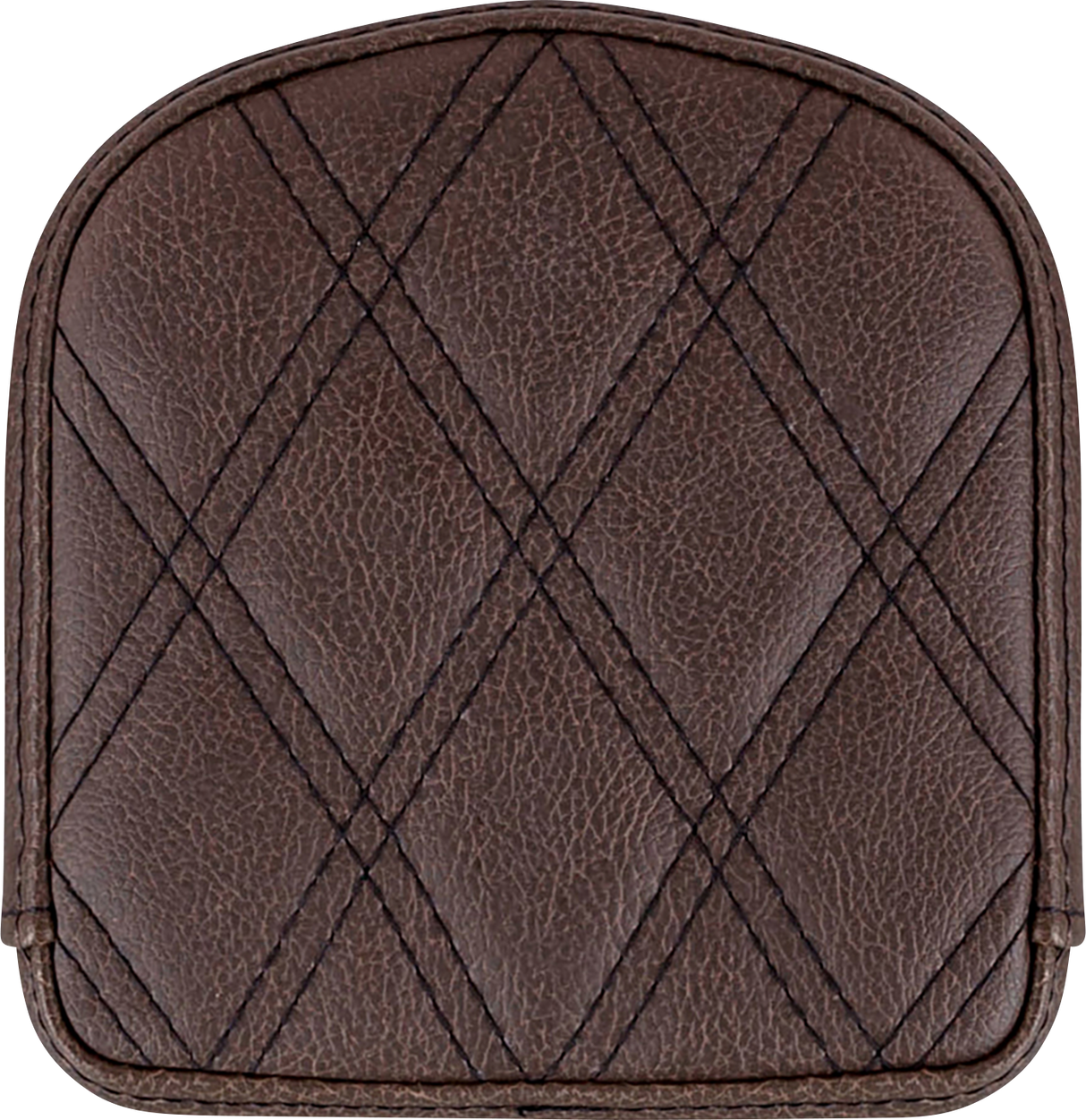 Sissy Bar Pad - Lattice Stitched - Brown