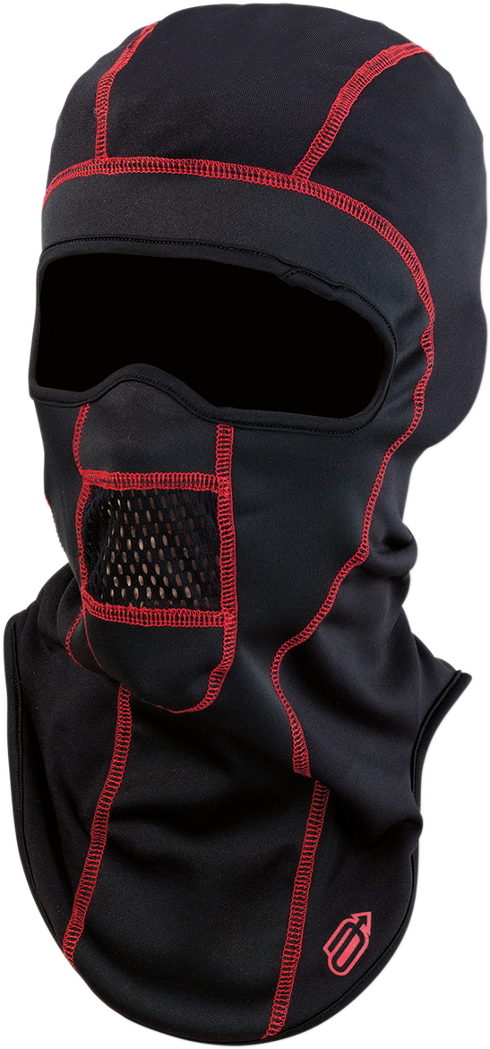 Balaclava WindShield® - Black/Red - Large/XL