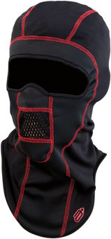 Balaclava WindShield® - Black/Red - Large/XL