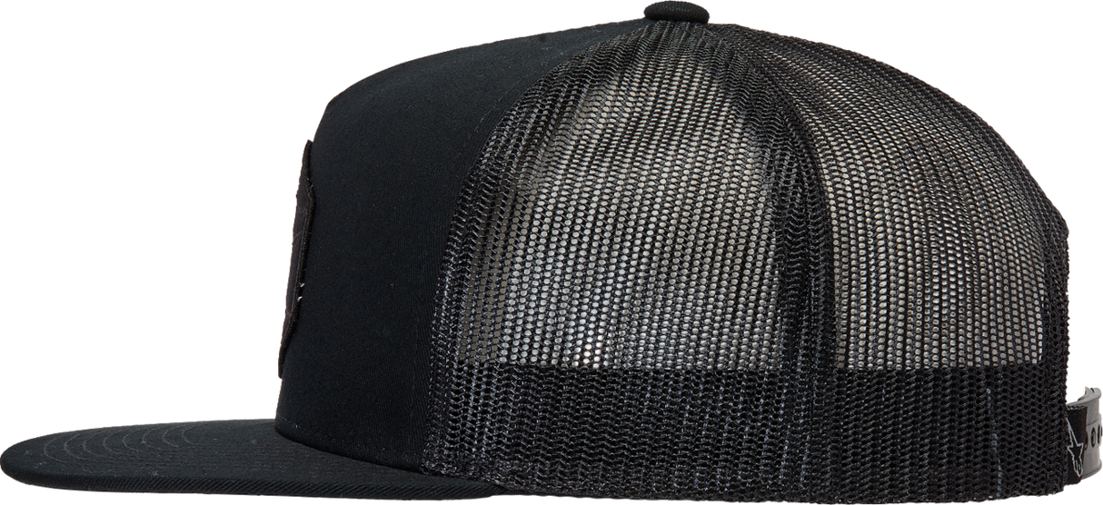 Bolt Trucker Hat - Black/Black - One Size