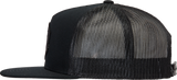 Bolt Trucker Hat - Black/Black - One Size