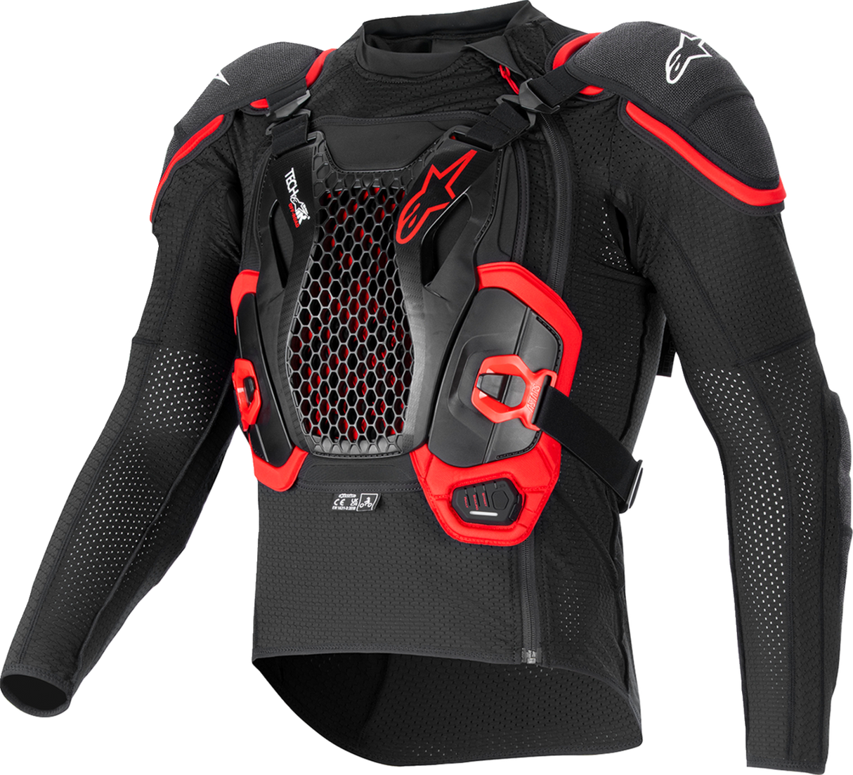 Tech-Air® Off-Road System - Black/Red - 2XL