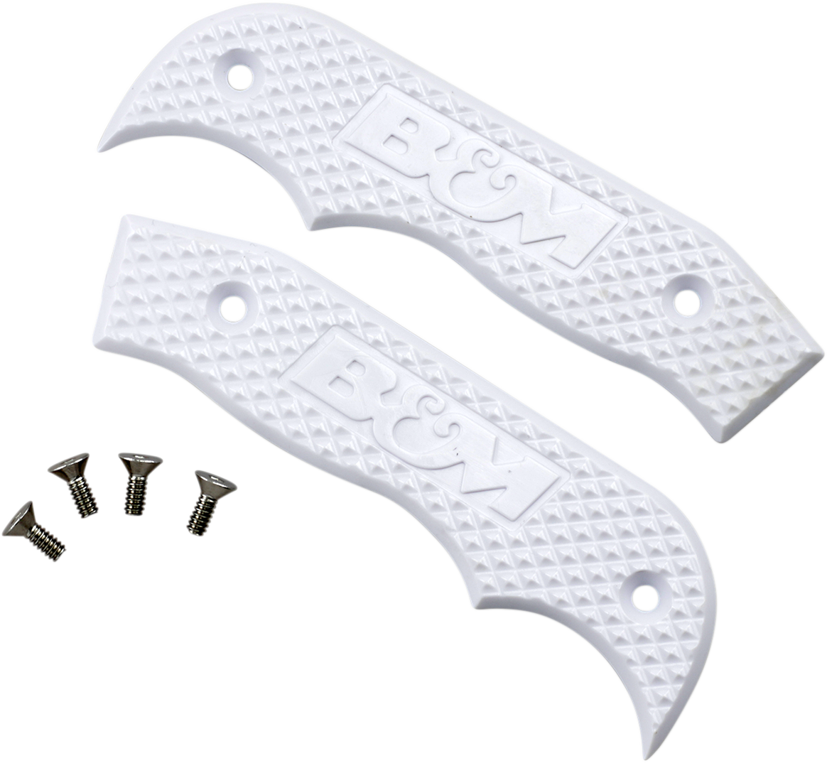 Magnum Grip Plates - White