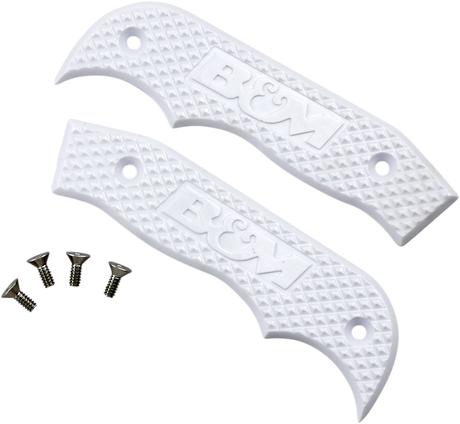 Magnum Grip Plates - White