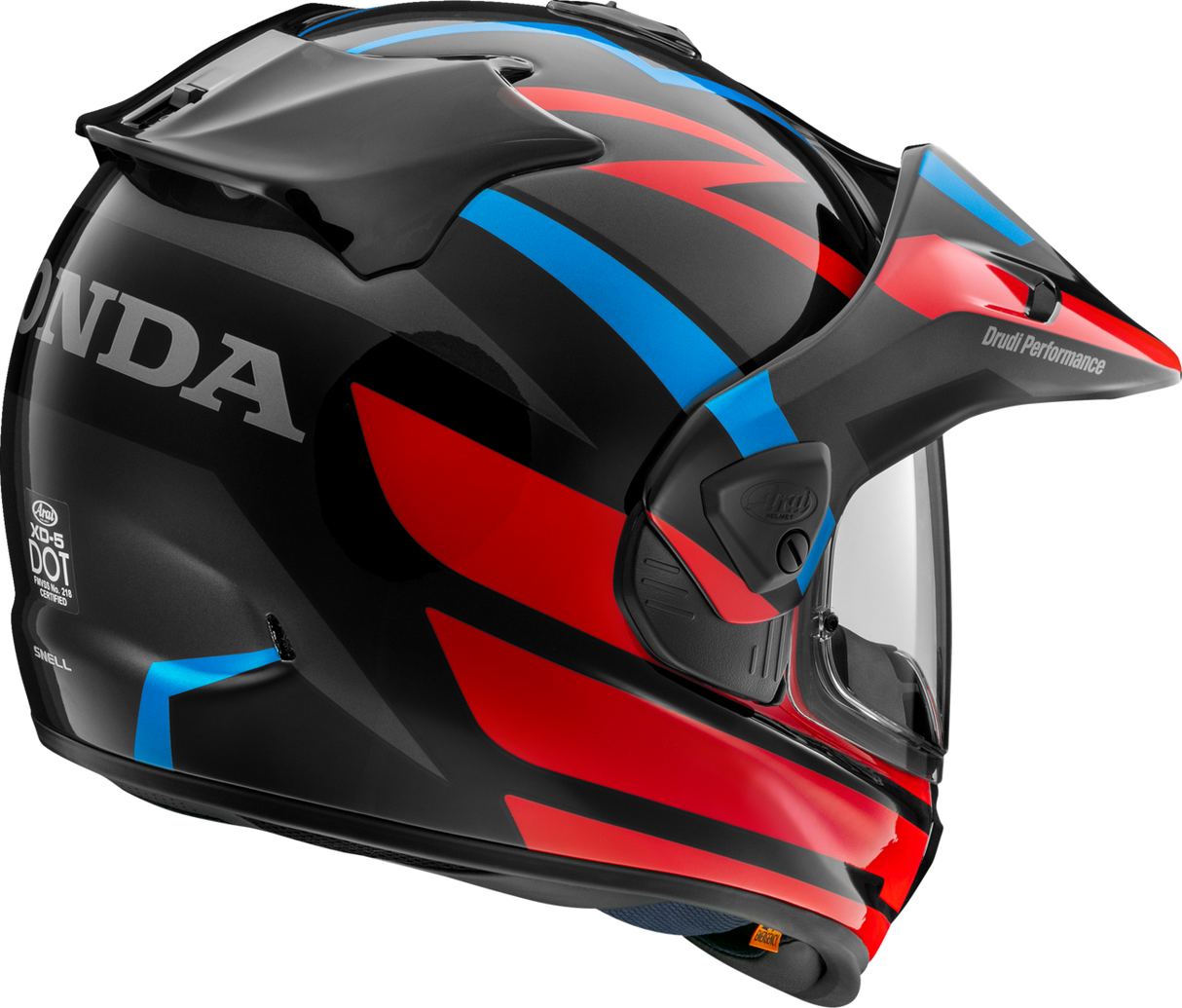 XD-5 Helmet - Africa Twin - Red - XS