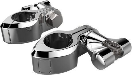 Pinless Clevis Clamp - Chrome