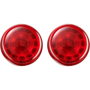 CUSTOM DYNAMICS  2020-1673 ProBEAM® Turn Signal Inserts Bullet Signal Insert - 1156 - Red