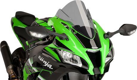 Race Windscreen - 14-1/4\" - Smoke - ZX10R 2016 - 2020