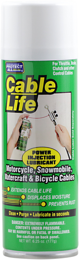 Cable Life Lubricant - 6.25 oz. net wt. - Aerosol