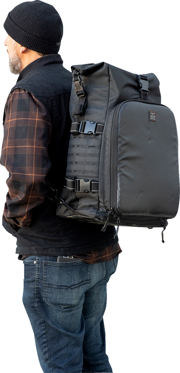 EXFIL-80 Motorcycle Bag - Gen 2 - Black