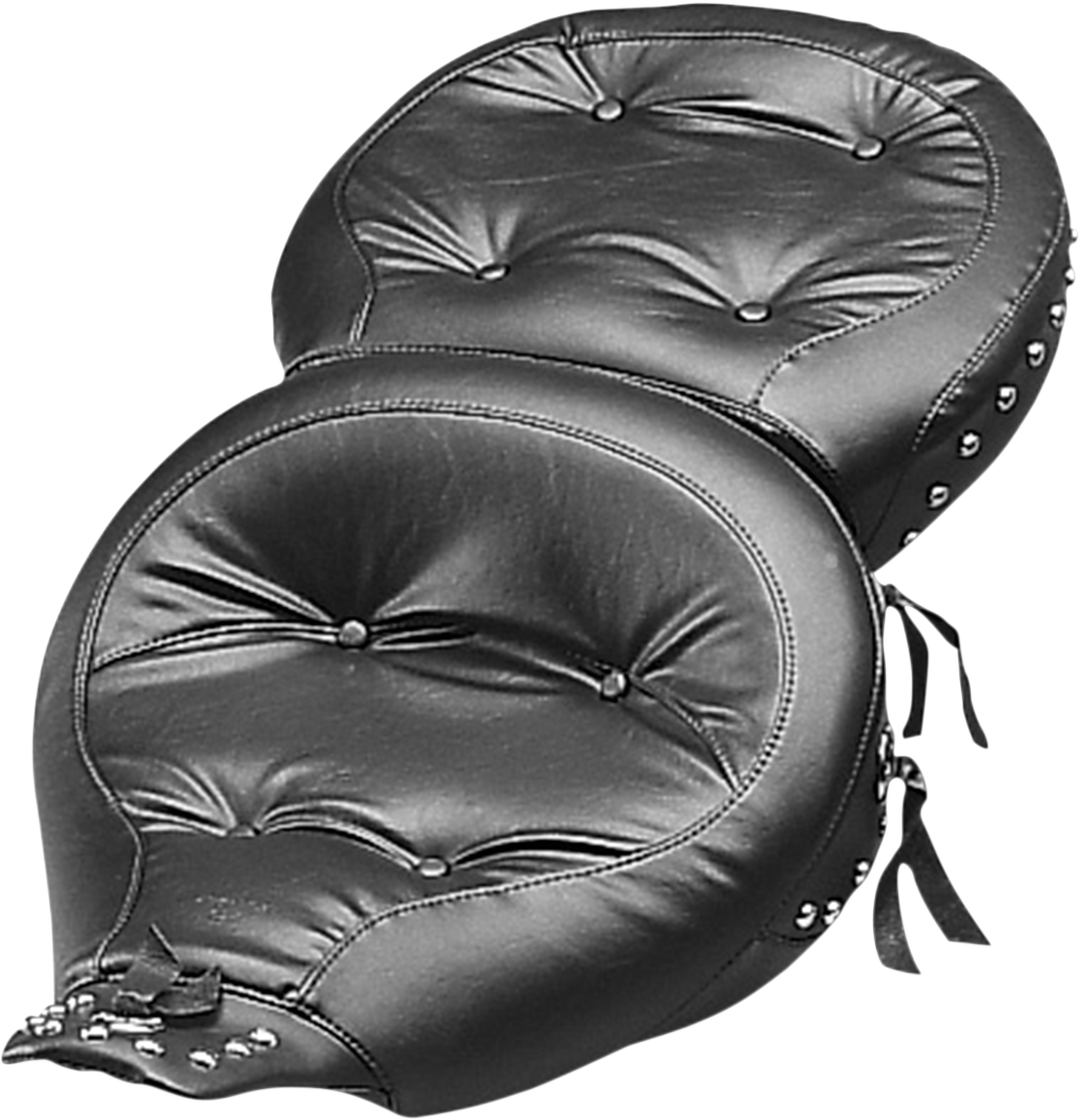 Wide Studded Touring Seat - FLT \'91-\'96 1991 - 1996