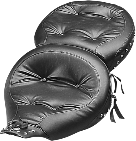 Wide Studded Touring Seat - FLT \'91-\'96 1991 - 1996