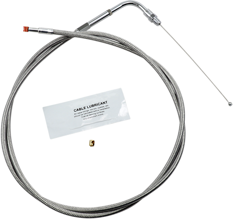 Throttle Cable - +8\" - Stainless Steel 1990 - 1995