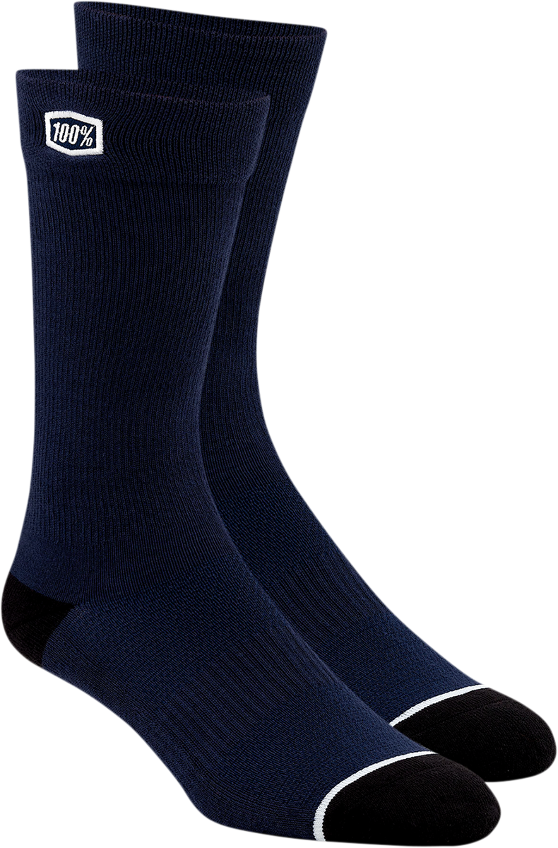 Solid Socks - Navy - Small/Medium