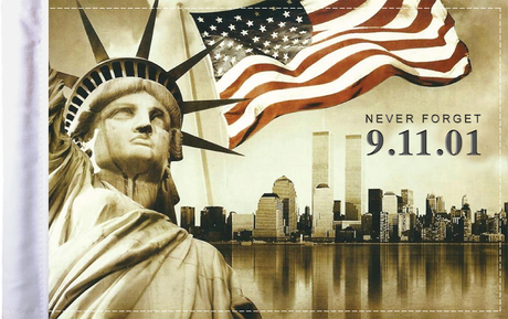 911 Never Forget Flag - 6\" x 9\"