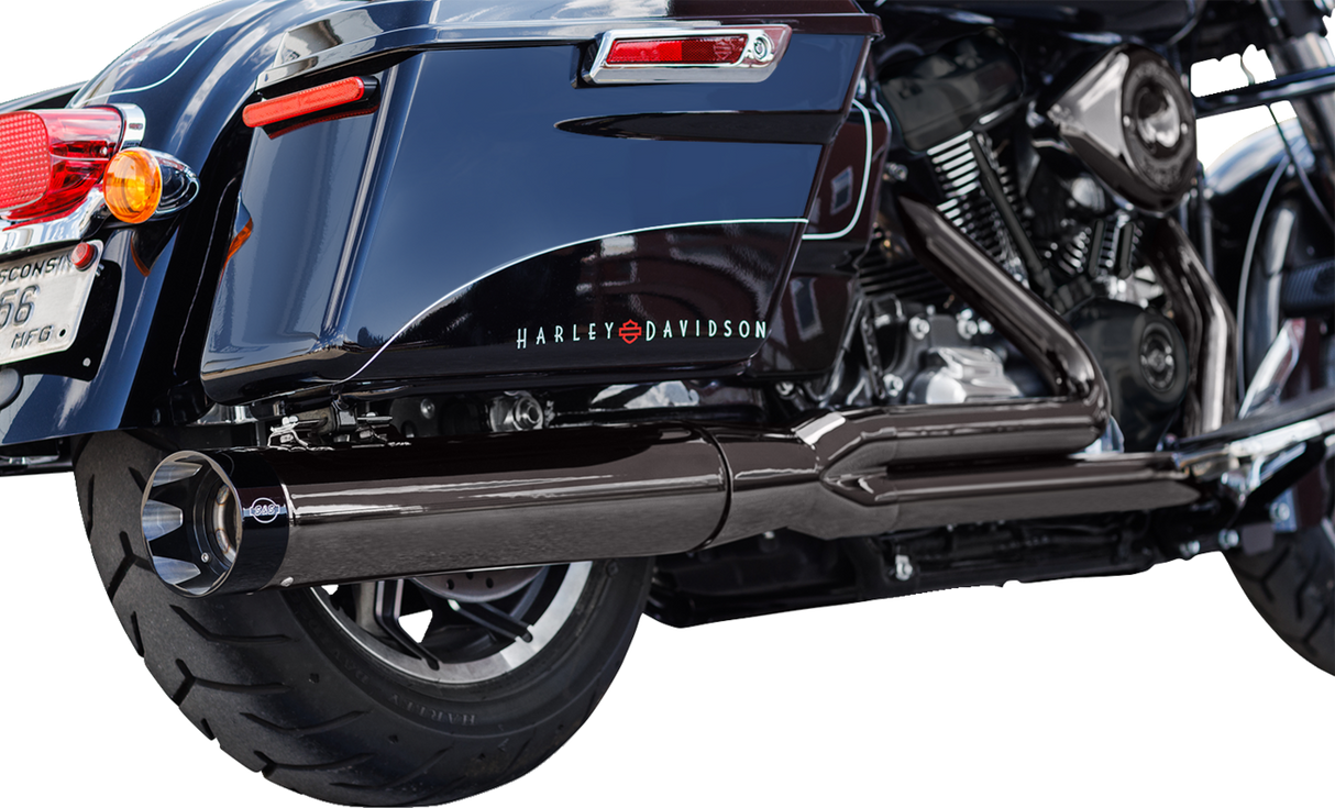 2-into-1 Lava Chrome Sidewinder® Exhaust System - 49-State 2017 - 2023