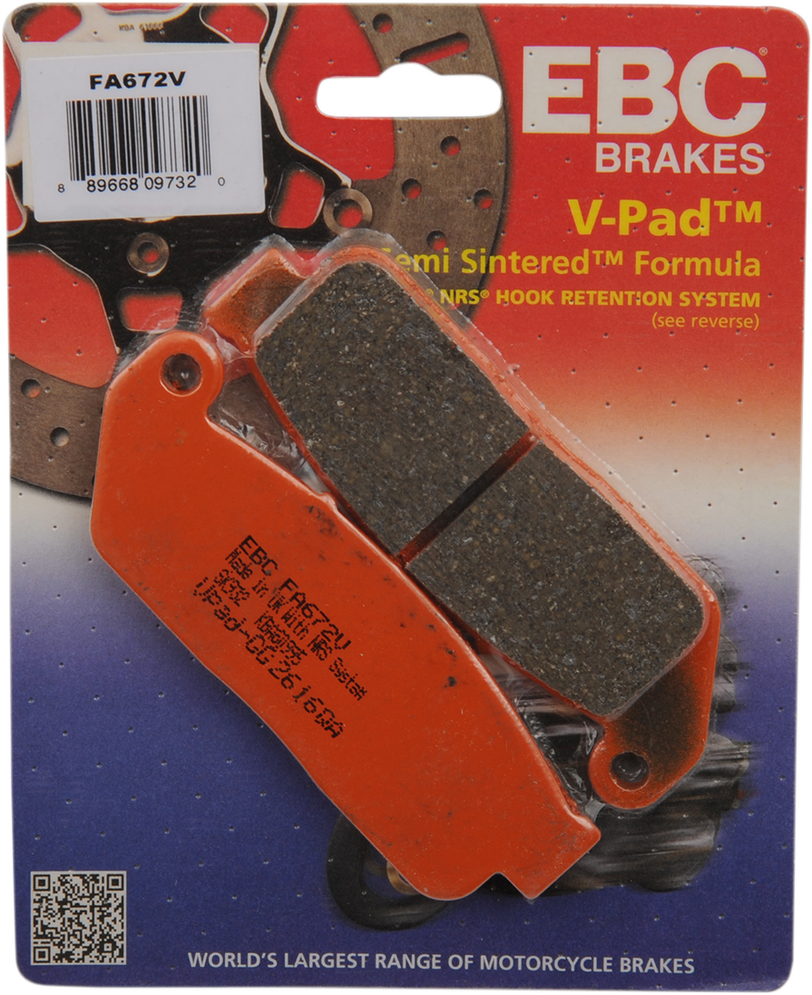 Brake Pads - Scout - FA672V 2015 - 2016