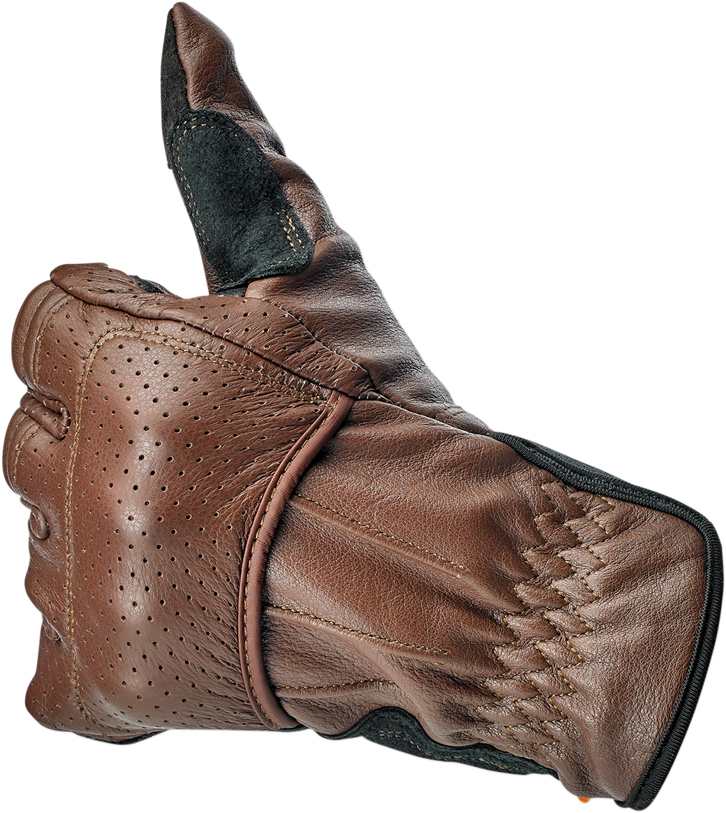 Borrego Gloves - Chocolate/Black - XS