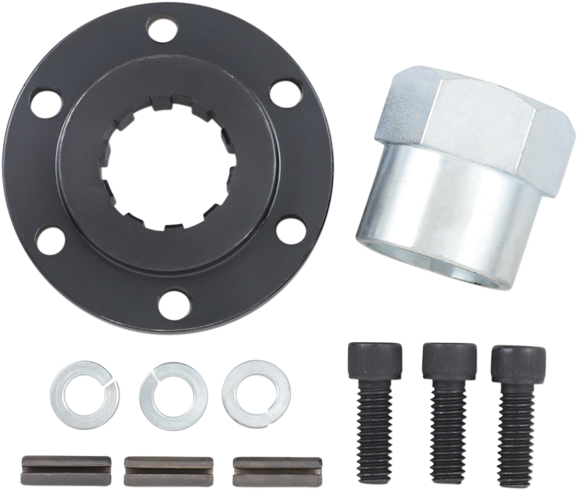 Offset Spacer with Screws and Nut - 1/4\"