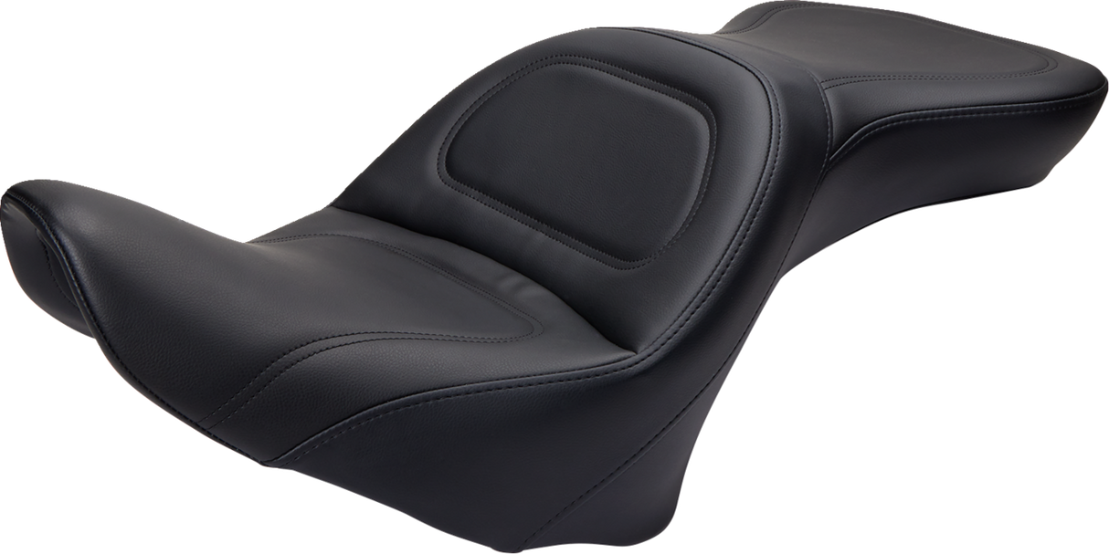 Seat - Explorer™ - Without Backrest - Stitched - Black - FLSTF \'07-\'17 2006 - 2017