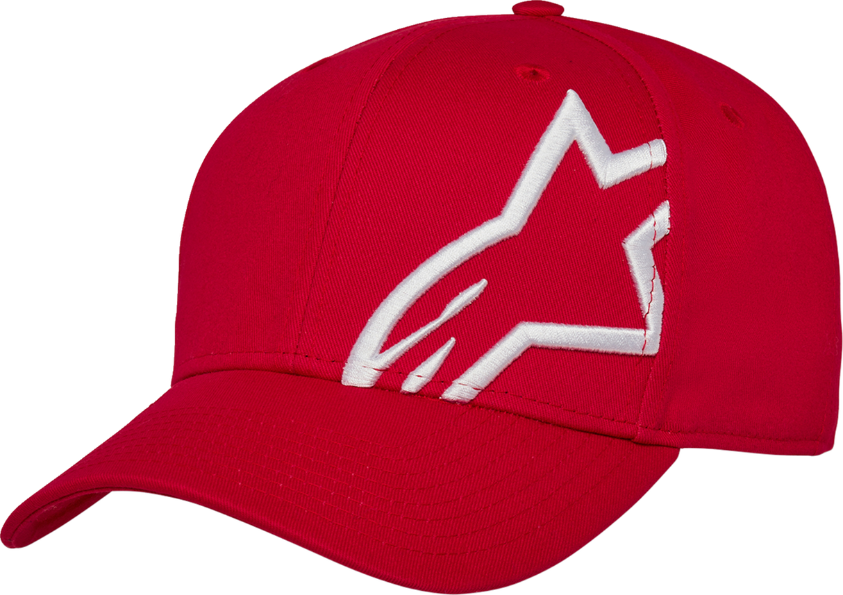 Corp Snap 2 Hat - Red/White - One Size