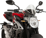 New Generation Windscreen - 10-1/2\" - Black - Brutale 800 2016 - 2020