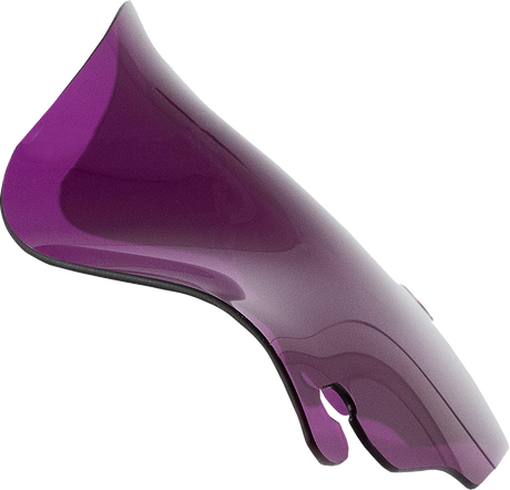 Kolor Flare™ Windshield - 6-1/2\" - Purple - FLH 1996 - 2013