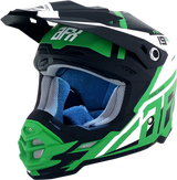 FX-19R Helmet - Racing - Matte Green - Large