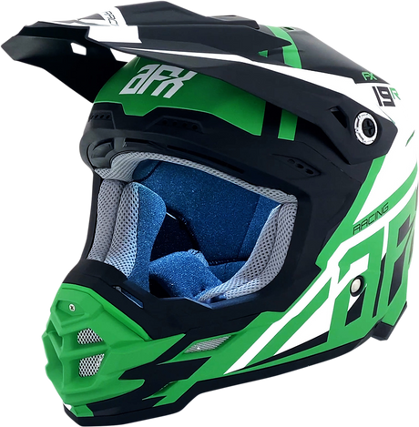 FX-19R Helmet - Racing - Matte Green - Large