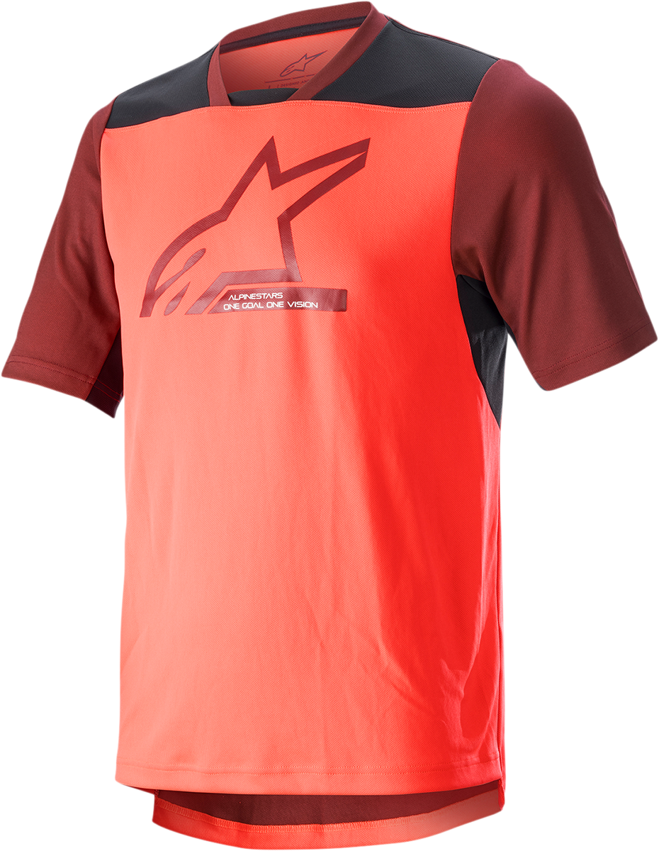 Drop 6.0 V2 Jersey - Short-Sleeve - Coral/Black - Large