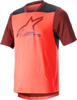 Drop 6.0 V2 Jersey - Short-Sleeve - Coral/Black - Large