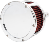 BA Race Series Air Cleaner Kit - Chrome - Red Filter 2017 - 2022