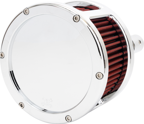 BA Race Series Air Cleaner Kit - Chrome - Red Filter 2017 - 2022