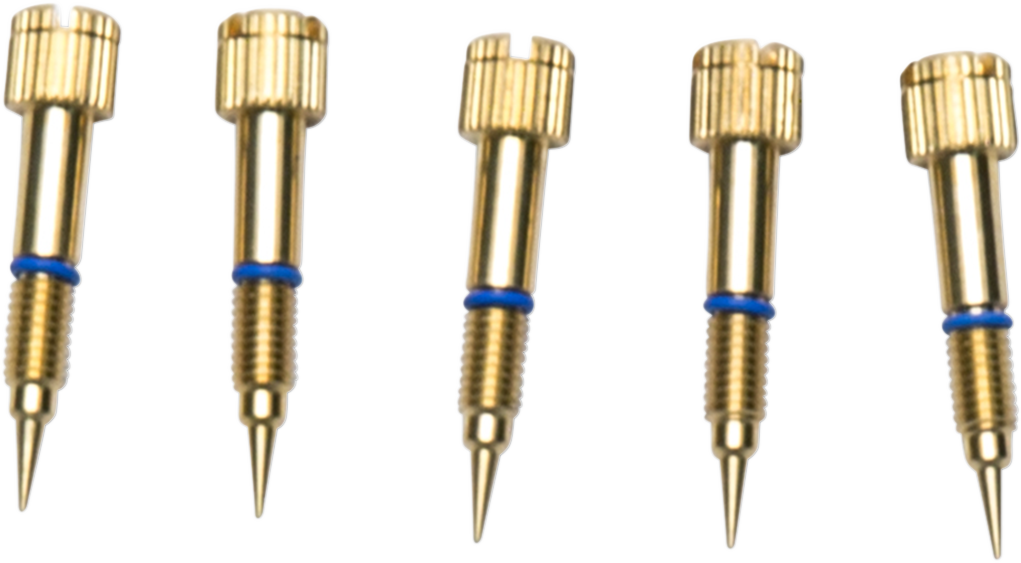 Idle Mixture Screws with O-Ring - Super E/G - 5 Pack