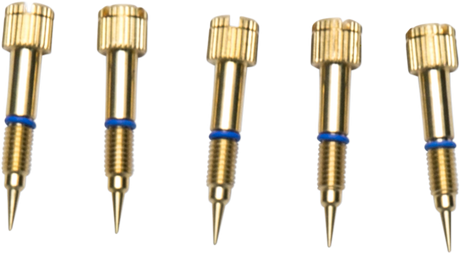 Idle Mixture Screws with O-Ring - Super E/G - 5 Pack