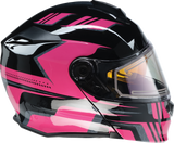 Solaris Snow Helmet - First Tracks - Black/Pink - XL